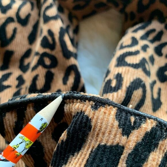 MAURICE Sassoon Corduroy‎ Animal Print Apparel Jacket - Picture 13 of 13